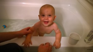 Fun in the tub